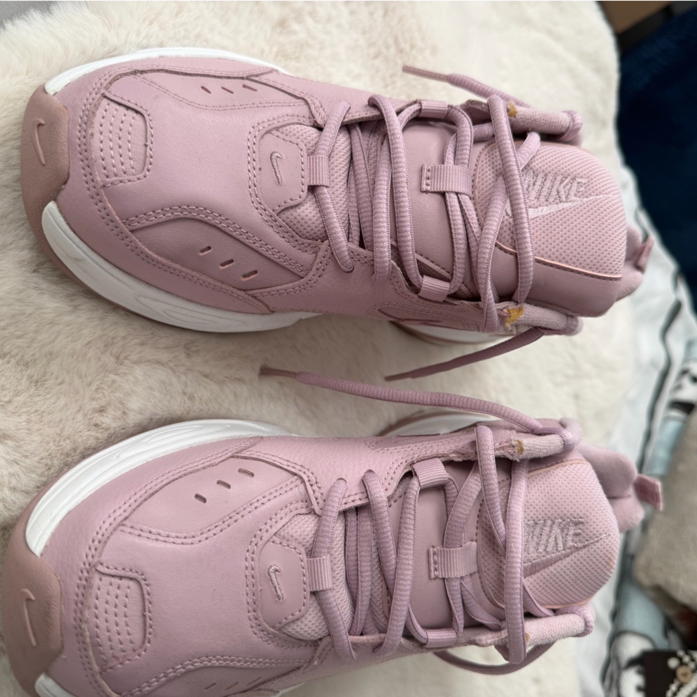Nike Nike M2K Tekno Pink Chunky Sneakers Women’s Casual Dad Shoes - Picture 2 of 16